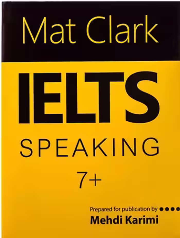Mat Clark IELTS Speaking کتاب مت کلارک رایتینگ آیلتس