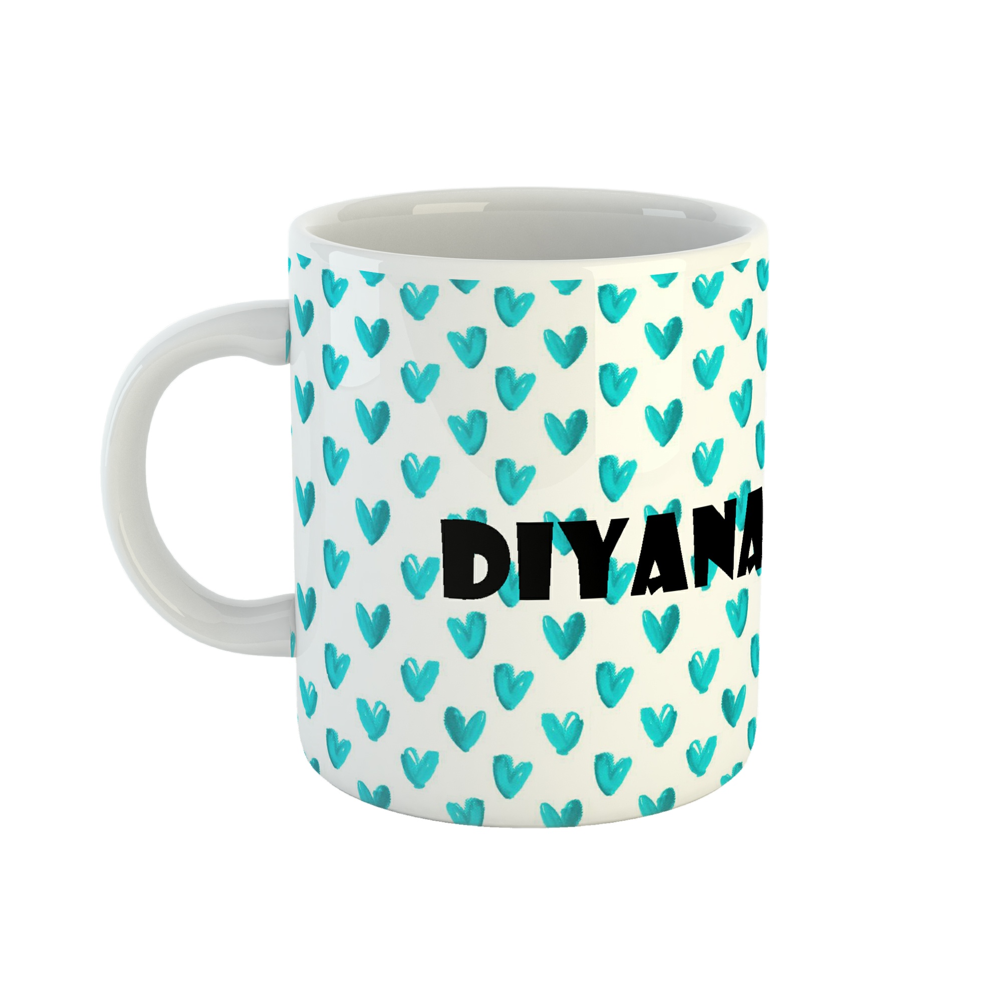 ماگ طرح دیانا مدل قلب کد 635