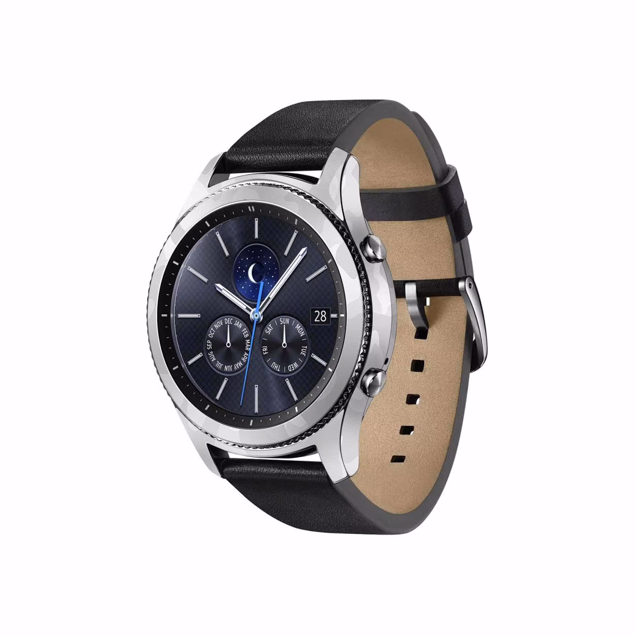 برچسب ماهوت طرح Army-Snow مناسب برای ساعت هوشمند سامسونگ Galaxy Gear S3 Classic