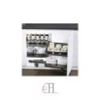 مجیک کرنر دو طبقه کریستال با آرامبند عرض 900mm