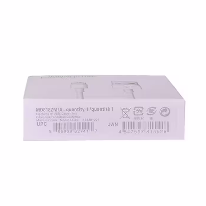 کابل تبدیل USB به لایتنینگ مدل org01 طول 1 متر