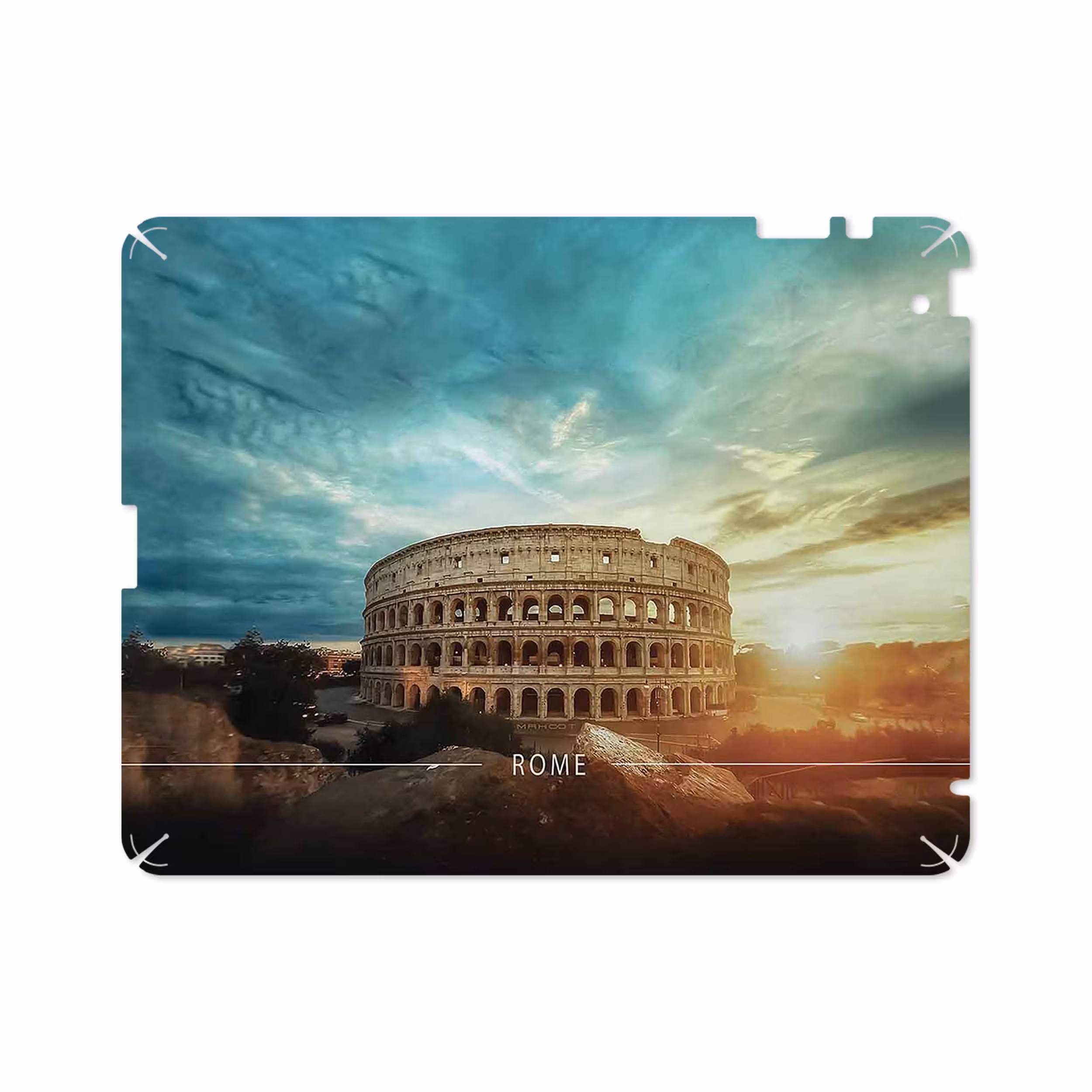 برچسب پوششی ماهوت مدل Rome City مناسب برای تبلت اپل iPad 2 2011 A1396