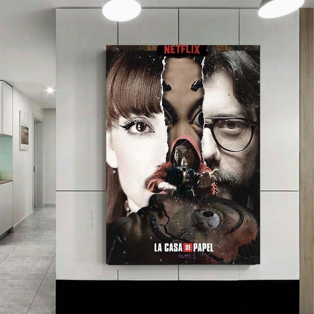 تابلو شاسی طرح خانه کاغذی مدل SDT123