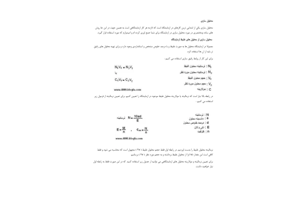محلول سازي 🔬 - کتابخانه مجازی واتیکان