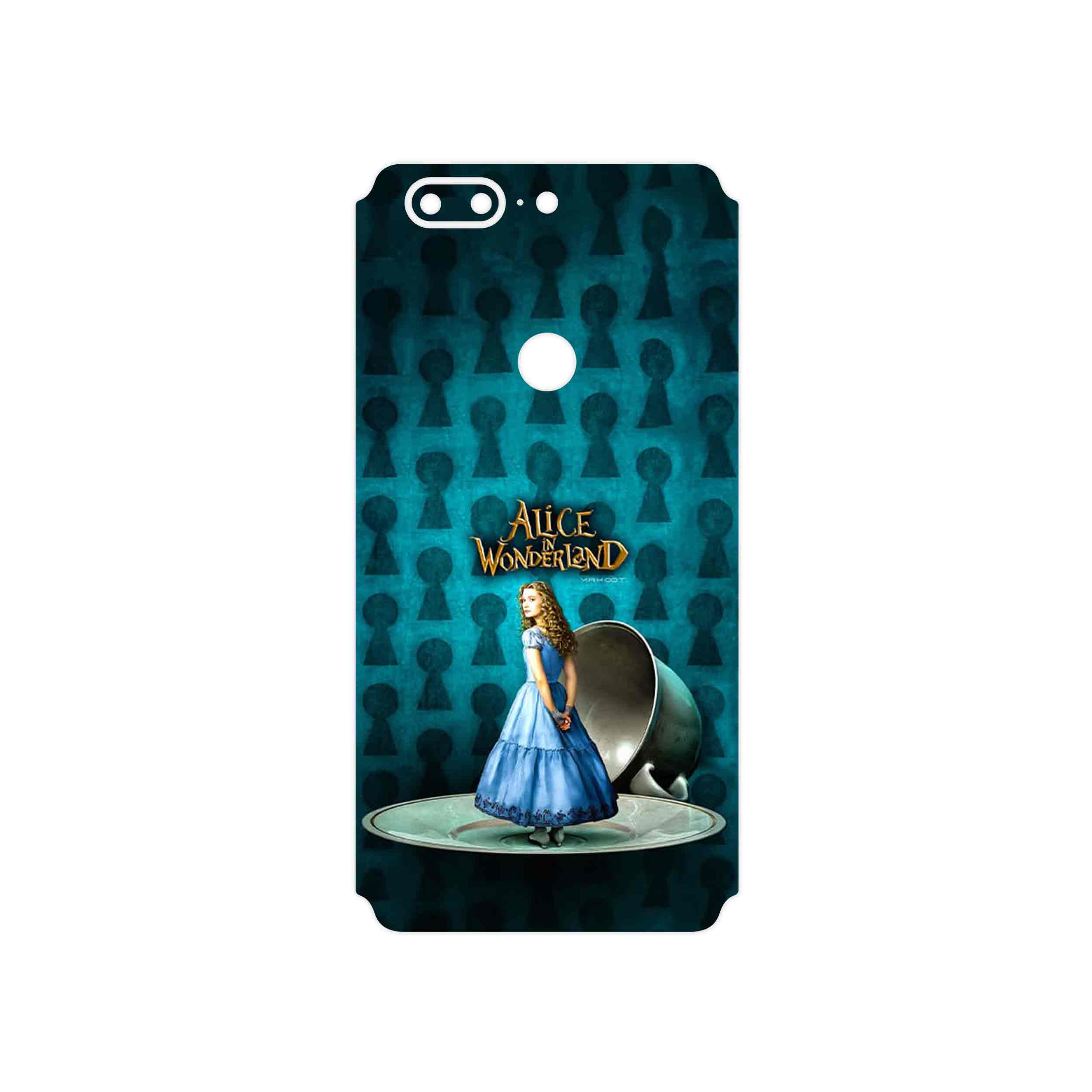 برچسب پوششی ماهوت مدل Alice in Wonderland مناسب برای گوشی موبایل وان پلاس 5T
