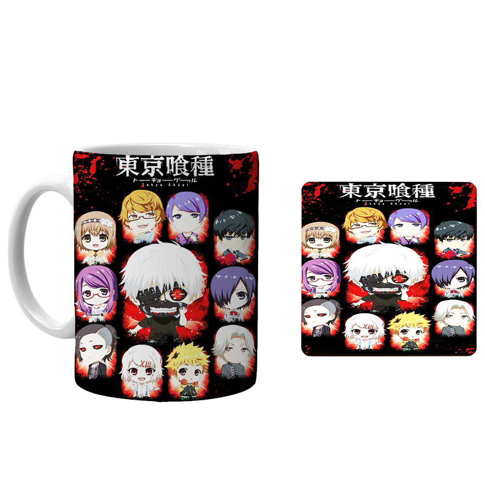 ماگ طرح توکیو غول کد 1401 به همراه زیر لیوانی