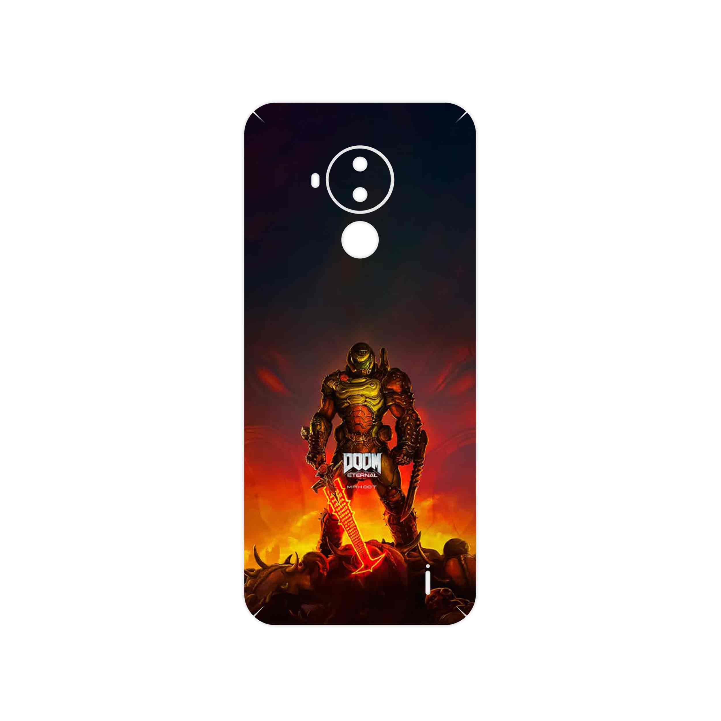 برچسب پوششی ماهوت مدل DOOM Game Series مناسب برای گوشی موبایل نوکیا C30