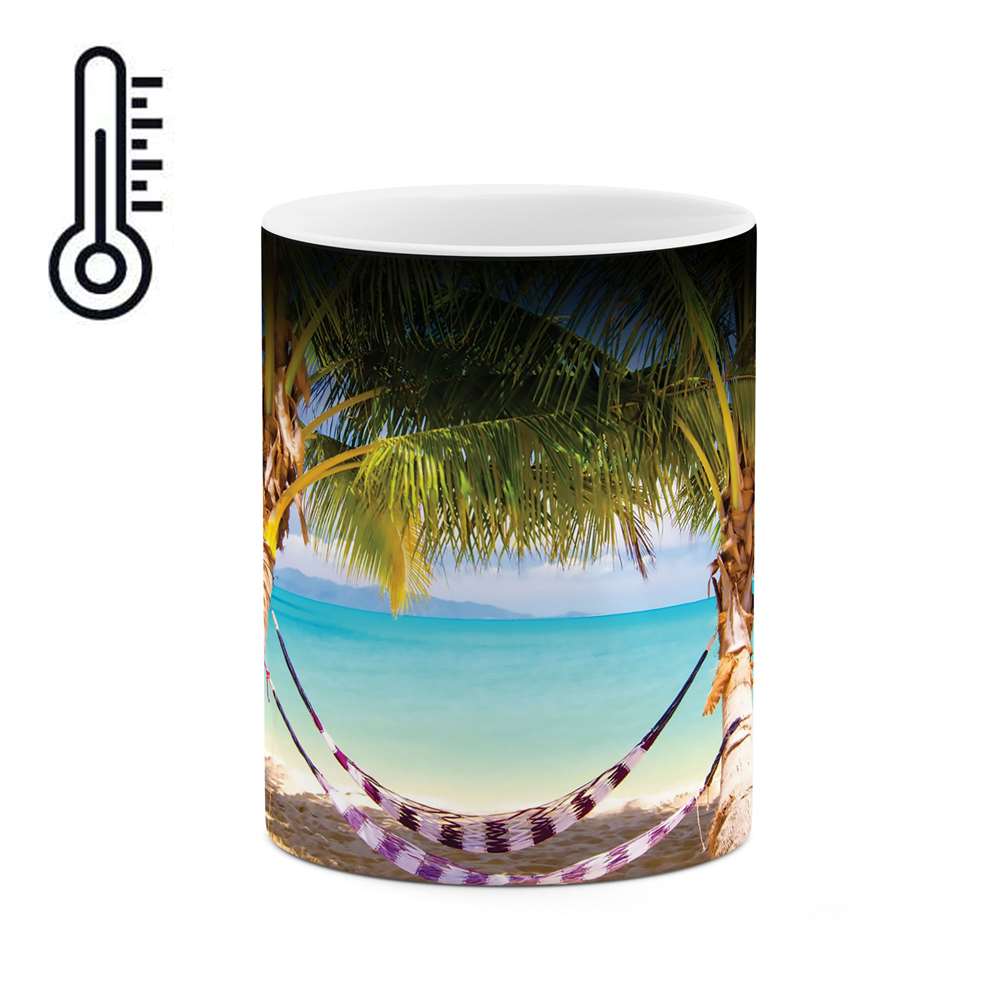 ماگ حرارتی طرح نخل مدل mgh04133