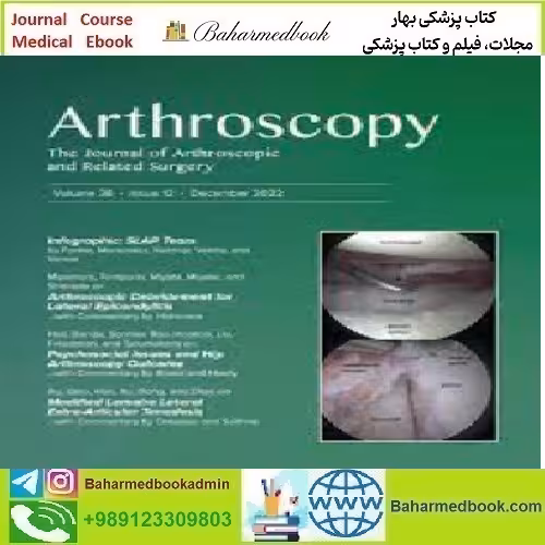 Arthroscopy The Journal of Arthroscopic &amp; Related Surgery Volu