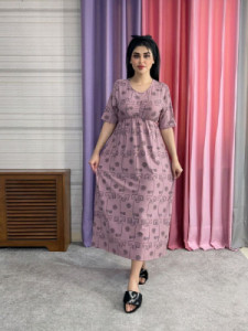 پیراهن ساحلی زنانه فلامنت مدل چاپی