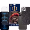 برچسب پوششی اینفینیتی مدل PR MAX مناسب برای گوشی موبایل اپل iPhone 12 PRO MAX به همراه محافظ صفحه نمایش