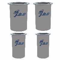 قالب شمع مهر مدل DAY04 مجموعه 4 عددی