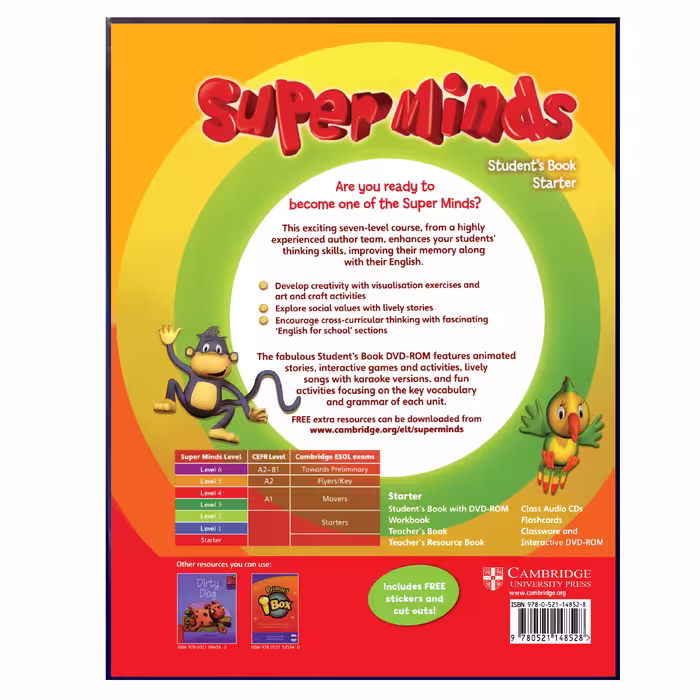 کتاب Super Minds Starter اثر جمعی از نویسندگان انتشارات هدف نوین