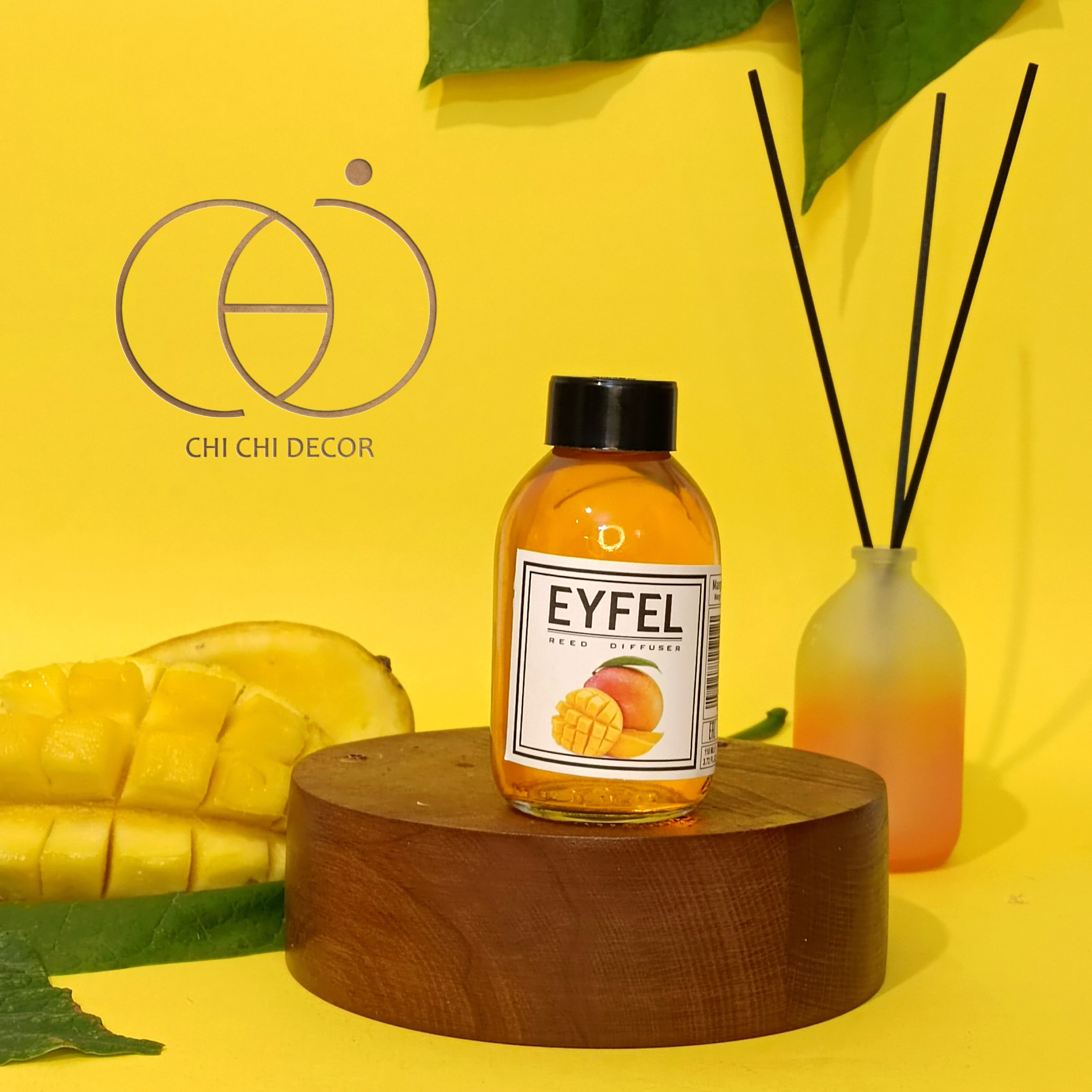 خوشبو کننده  ایفل رایحه انبه (mango)110میلی لیتر  دارای QRکد