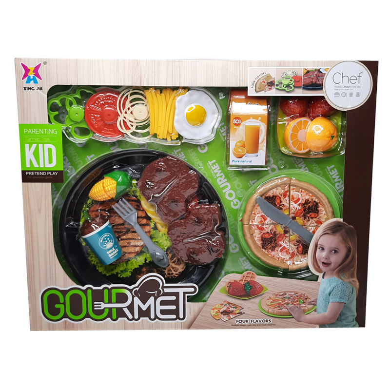 ست اسباب بازی فست فود مدل استیک کد XJ369