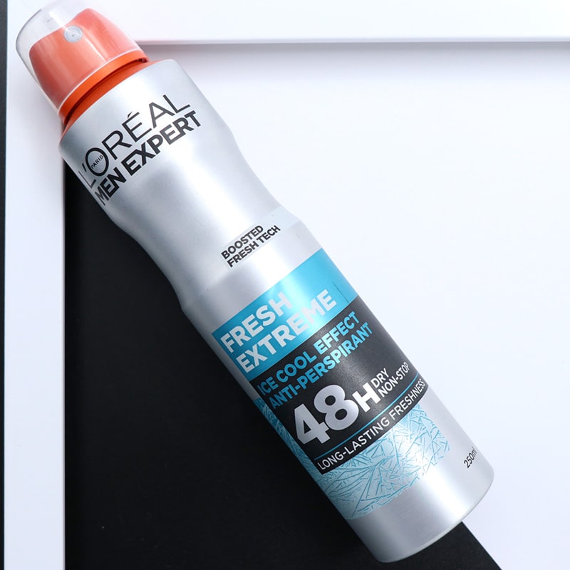 اسپری لورال 48 ساعته Loreal FRESH EXTREME حجم 250 میل 91404