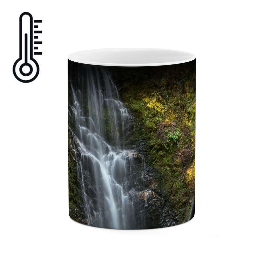 ماگ حرارتی طرح گل مدل mgph11952