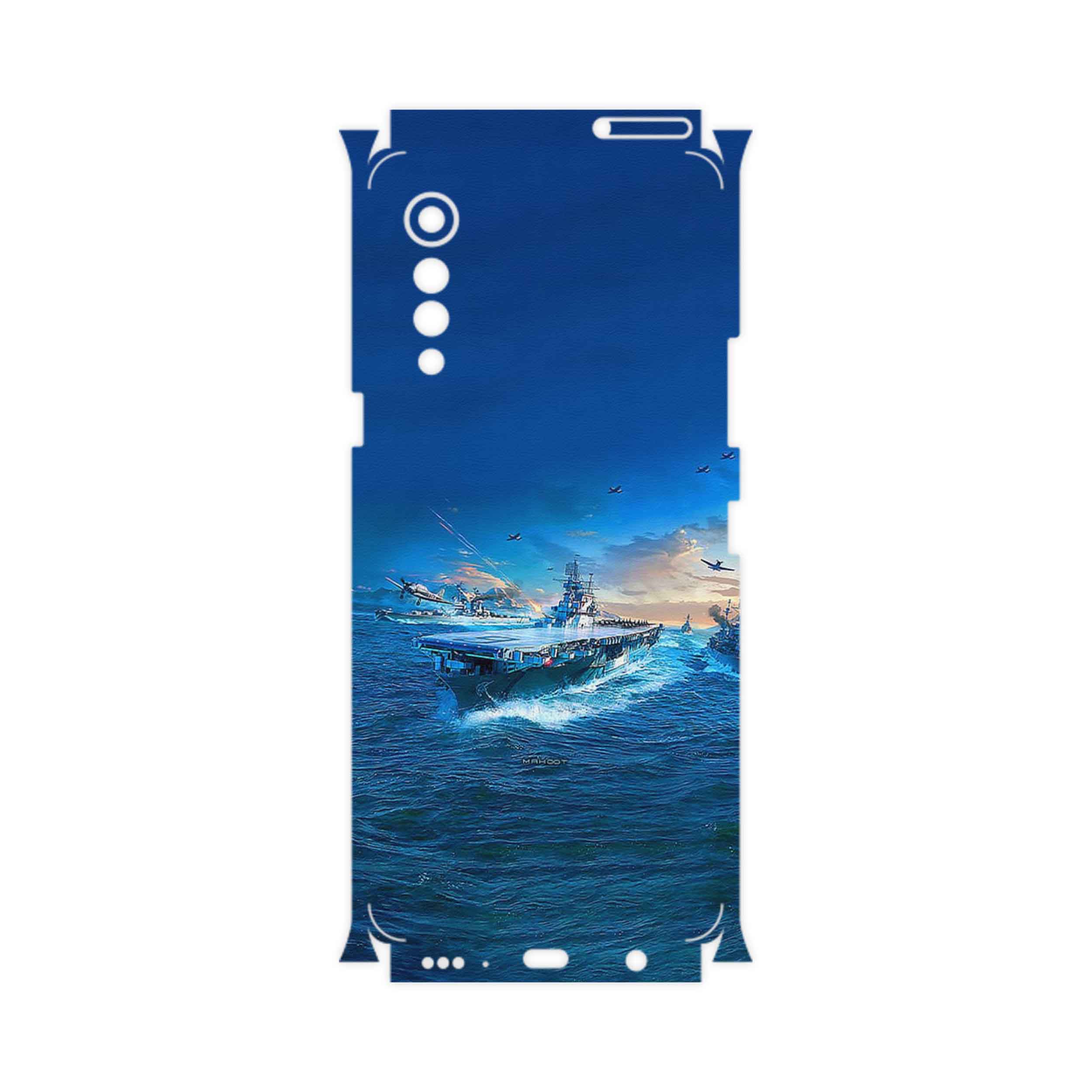 برچسب پوششی ماهوت مدل Warship-FullSkin مناسب برای گوشی موبایل ال جی Velvet 5G