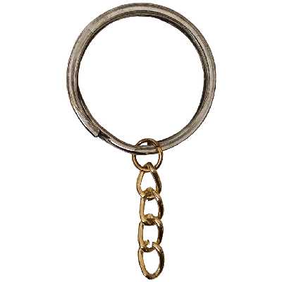 حلقه جاکلیدی کد br56 مجموعه 15 عددی