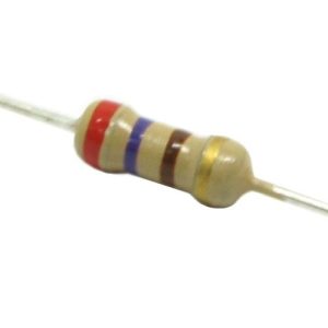 مقاومت 270 اهم 1/4 وات 5 درصد