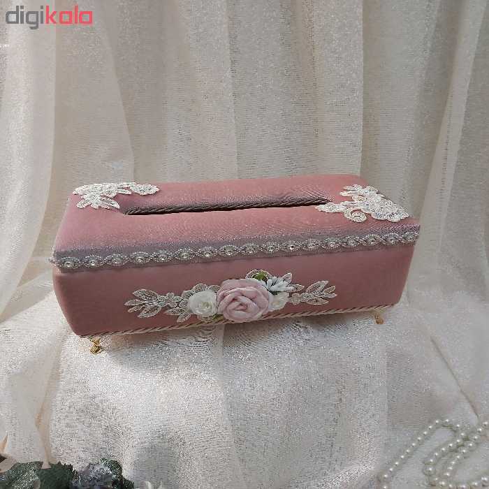 ست سطل و جا دستمال کاغذی کد 1001