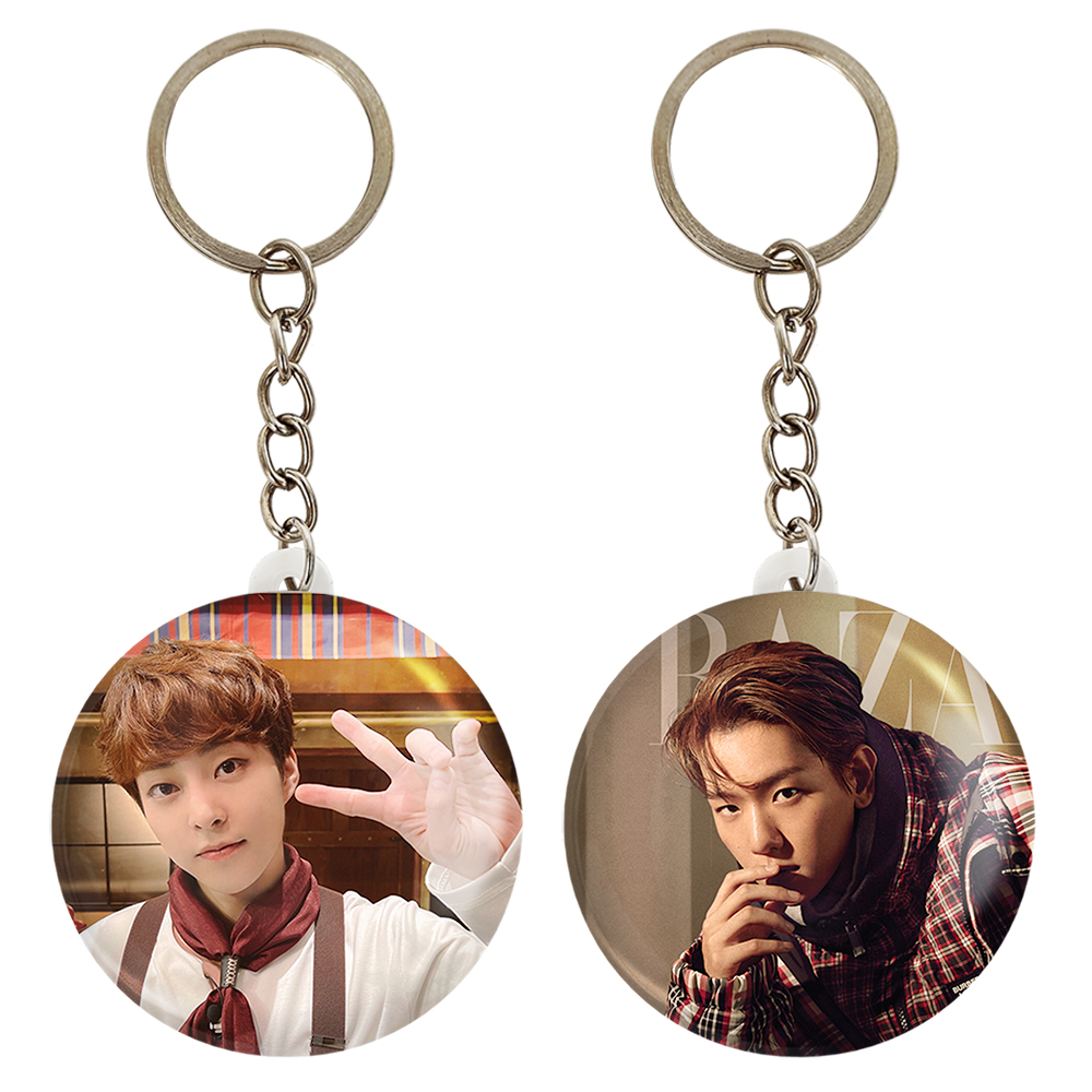 جاکلیدی خندالو مدل بکهیون و شیومین گروه اکسو EXO کد 1683516830 مجموعه 2 عددی