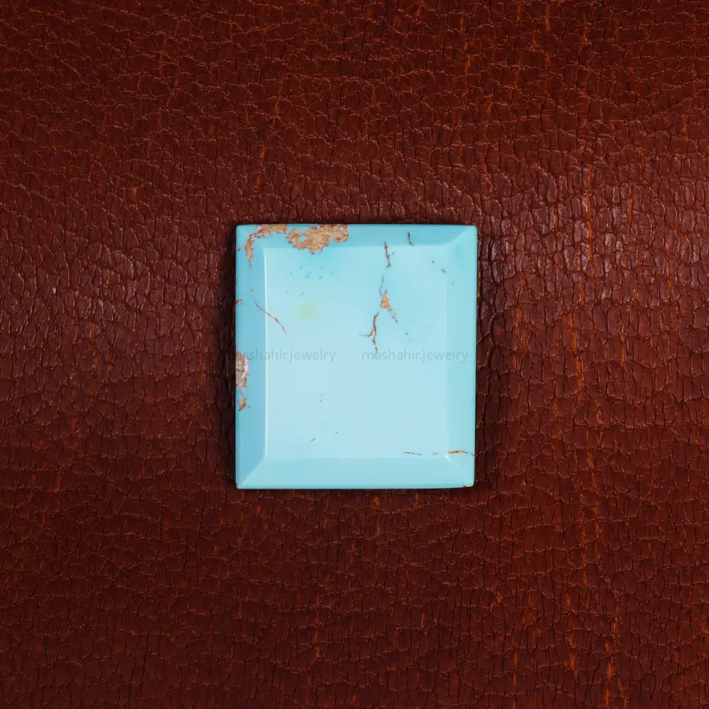 نگین فیروزه شجری کد 16449 - جواهری مشاهیر