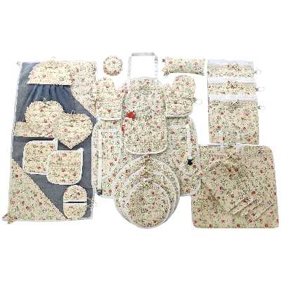 سرویس آشپزخانه 30 پارچه منسوجات خسروشاهی برتر طرح شکوفه کد SER11