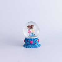 گوی کوچک چراغدار برفی کد A1909