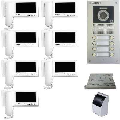  درب بازکن تصویری سوزوکی مدل 7257v مجموعه 8 عددی