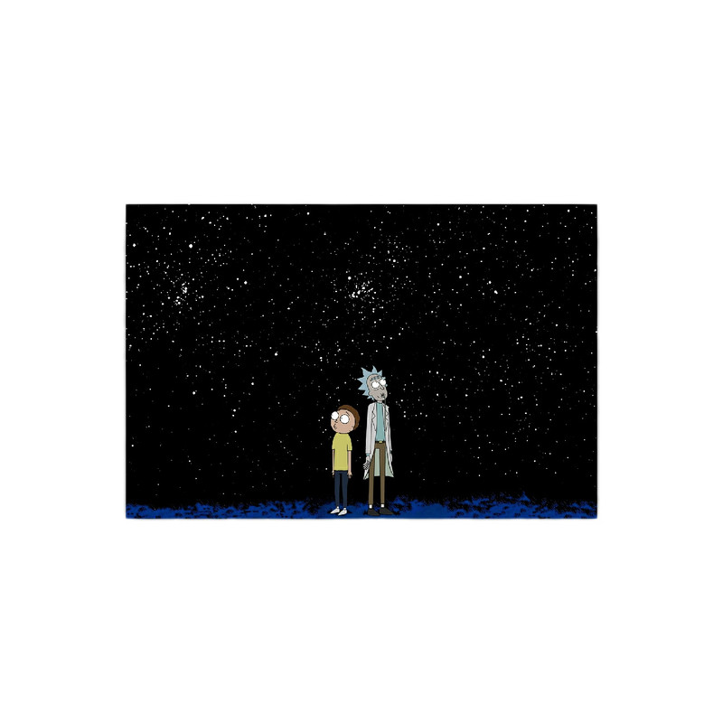 تابلو شاسی مدل ریک و مورتی مدل 8 | دنیای قاب