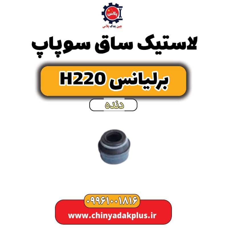 لاستیک ساق سوپاپ برلیانس h220 دنده ای