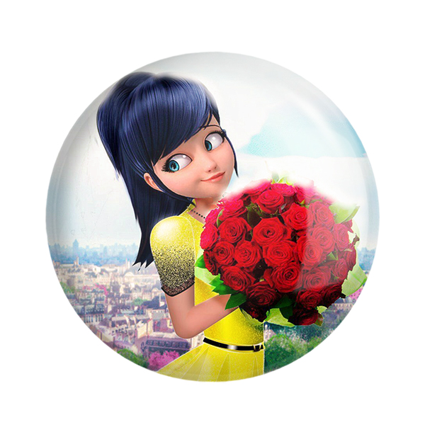 پیکسل خندالو طرح دختر کفشدوزکی کد 3541 