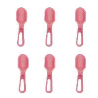 قاشق ادویه مدل رویال بسته 6 عددی