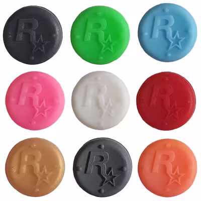 روکش آنالوگ دسته بازی پلی استیشن و ایکس باکس مدل ROCKSTAR کد 72 بسته 4 عددی