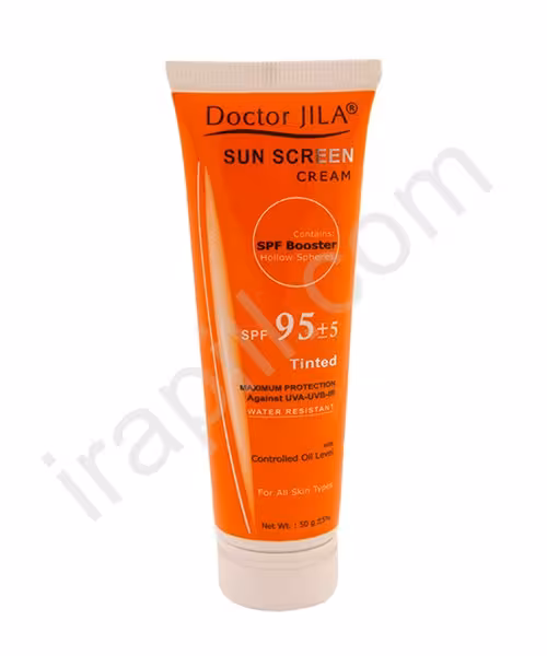 کرم ضد آفتاب رنگی SPF95 دکتر ژیلا وزن 50 گرم
