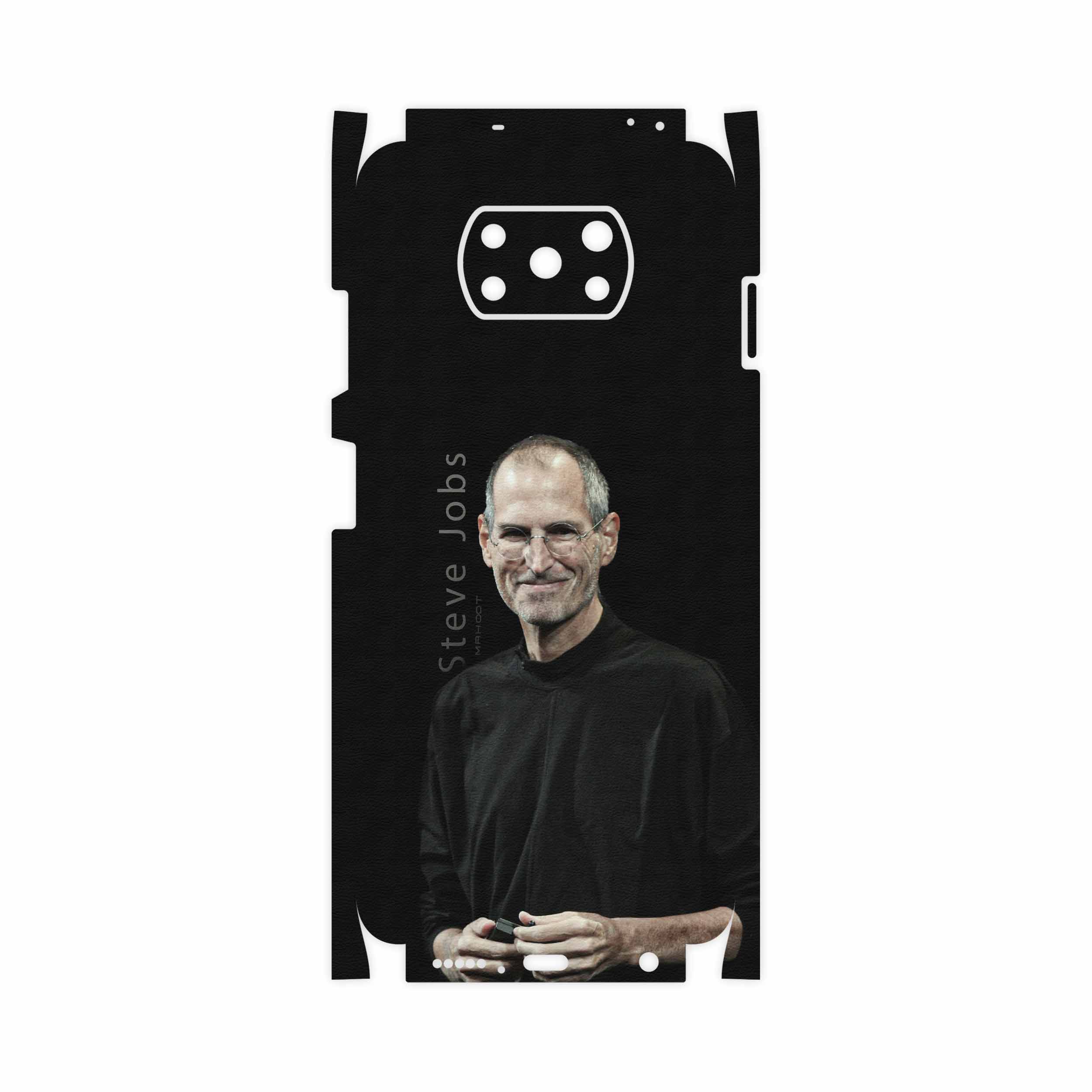 برچسب پوششی ماهوت مدل Steve Jobs-FullSkin مناسب برای گوشی موبایل شیائومی Poco X3 NFC