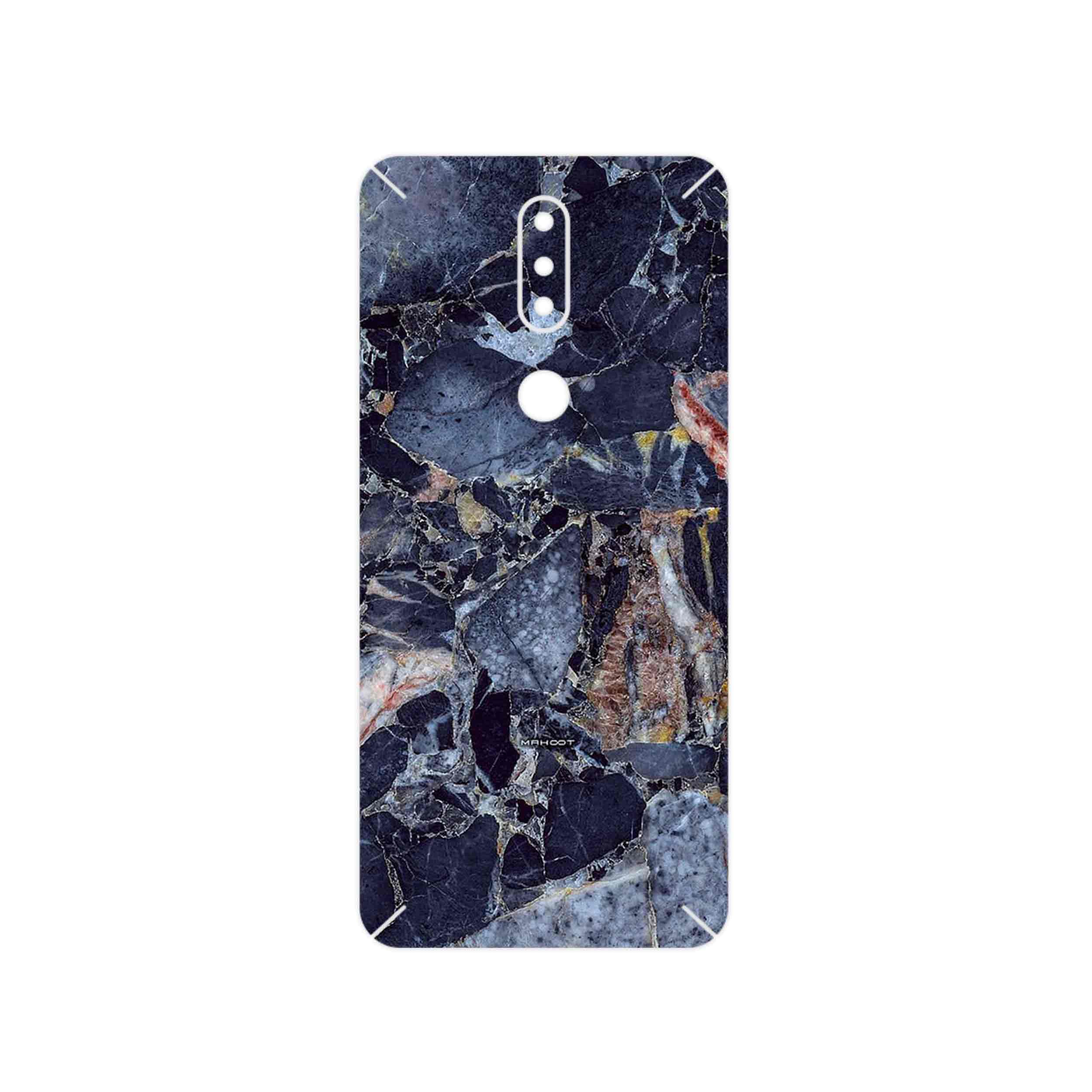 برچسب پوششی ماهوت مدل Broken black marble مناسب برای گوشی موبایل نوکیا 2.4