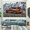 تابلو بوم طرح ماشین پورشه کد BH407