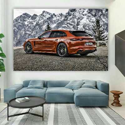 تابلو بوم طرح ماشین پورشه کد BH407