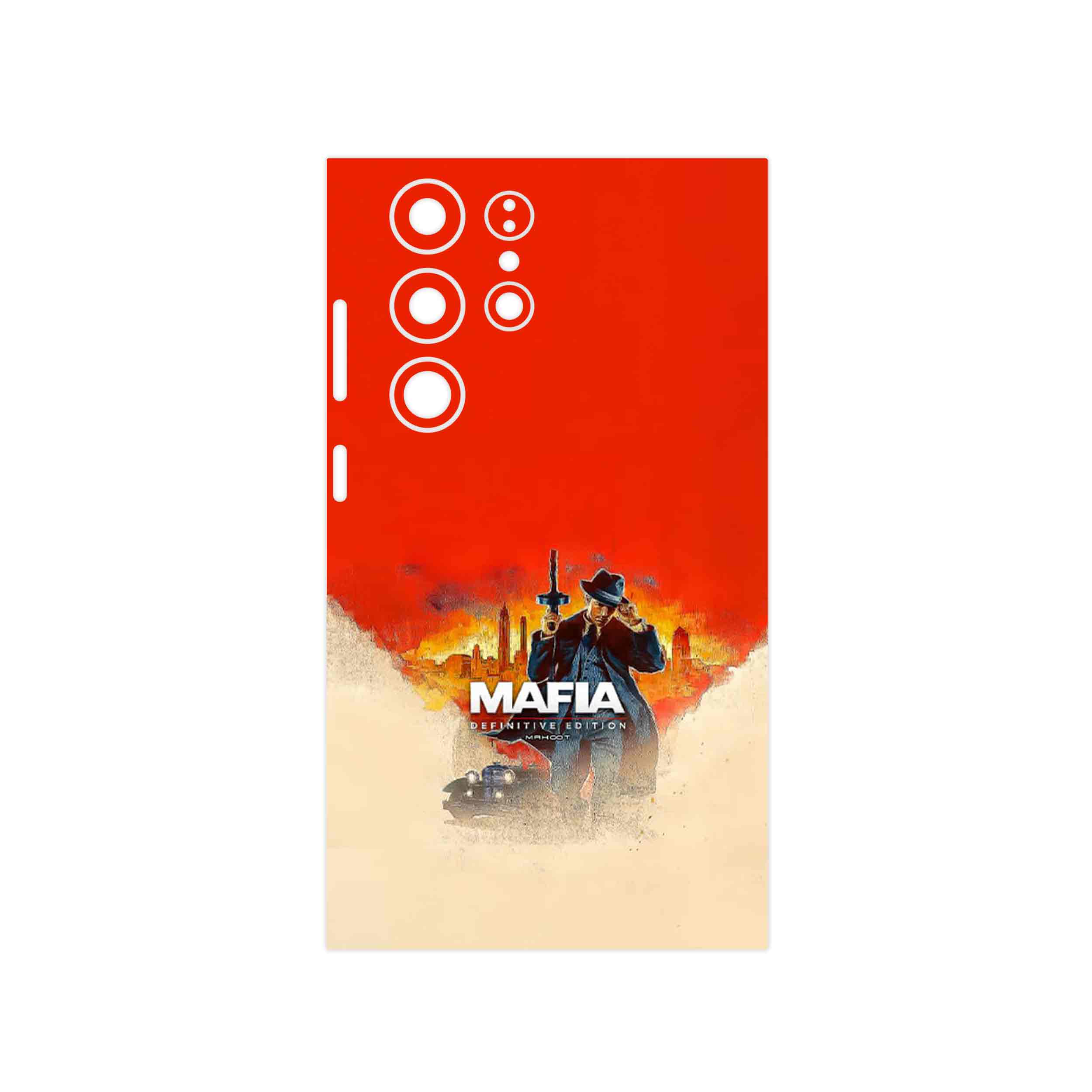 برچسب پوششی ماهوت مدل MAFIA Game Series مناسب برای گوشی موبایل سامسونگ Galaxy S23 Ultra