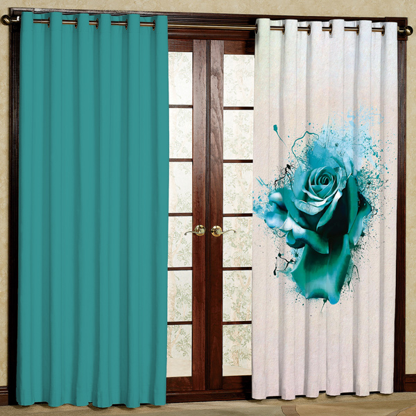 پرده پانچی کد 5318 سایز 280x140 سانتی متر