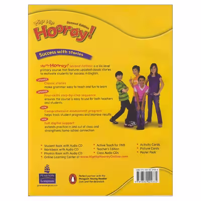 کتاب Hip Hip Hooray 3 اثر جمعی از نویسندگان انتشارات لانگمن 