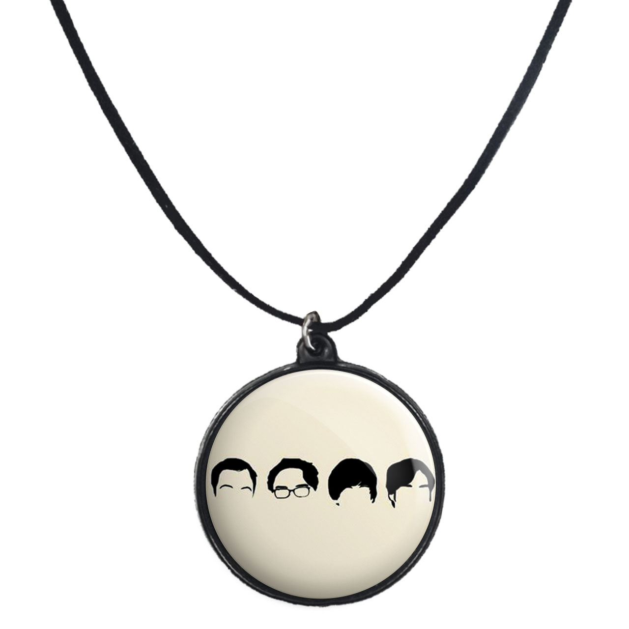 گردنبند پرمانه طرح big bang theory کد pmb.14343 مدل دو طرفه