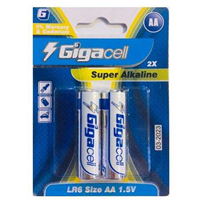 باتری قلمی گیگاسل مدل Super Alkaline بسته 2عددی