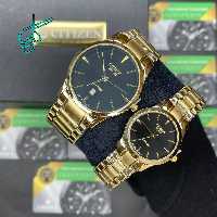 خرید ست ساعت زنانه و مردانه سیتیزن اسپشیال کلاسیک کیفیت عالی موتور ساخت ژاپن کد 2116823 - ردگل