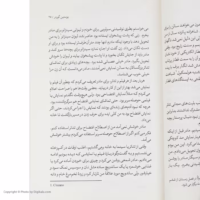 کتاب دختر رئیس سیرک اثر یوستین گوردر نشر نگاه
