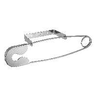 آویز حوله یاس مدل سنجاقی کد 02