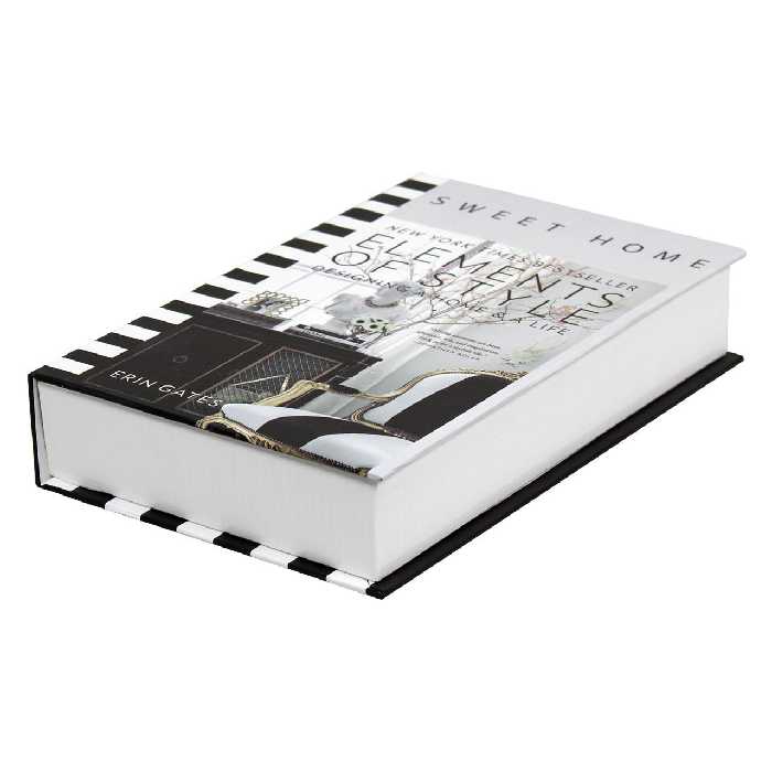 جعبه دکوری مدل کتاب دکوراتیو کد HOME DSGN 201 مجموعه دو عددی