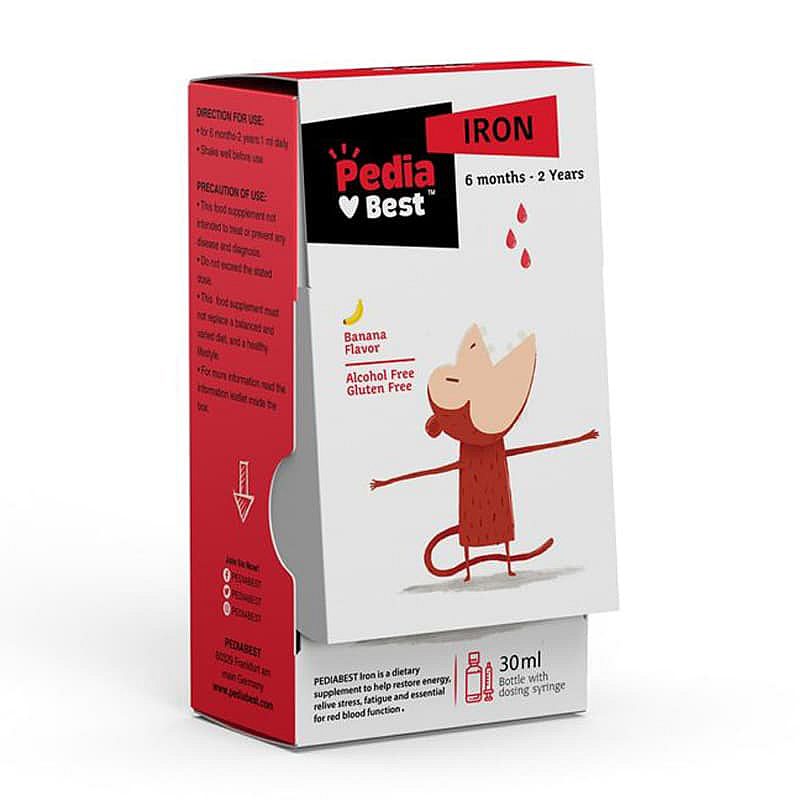 قیمت خرید اینترنتی قطره آهن پدیا بست 30 میلی لیتر|Pedia Best Iron| فارموکسین